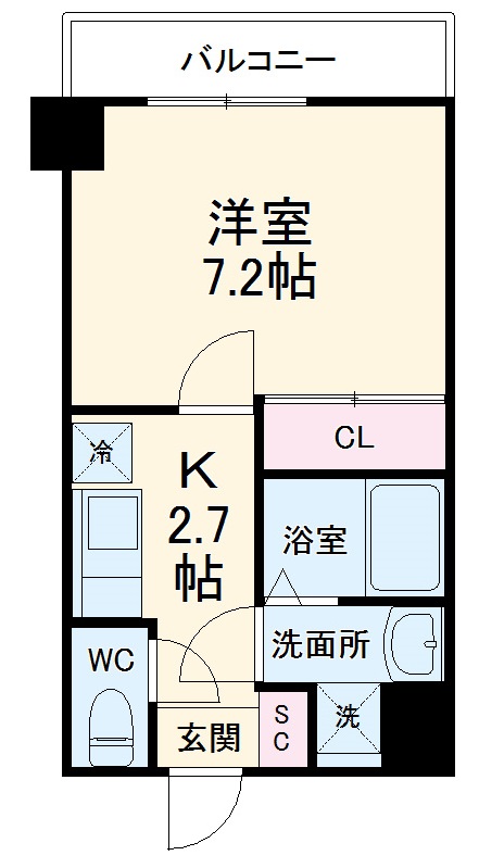 LOC’S KIKUNAの間取り