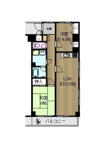 ビューシティINAGEの間取り