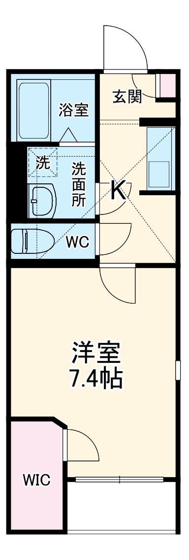 レオネクスト岡シティーパレスの間取り