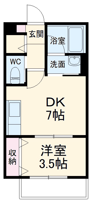グランパークの間取り