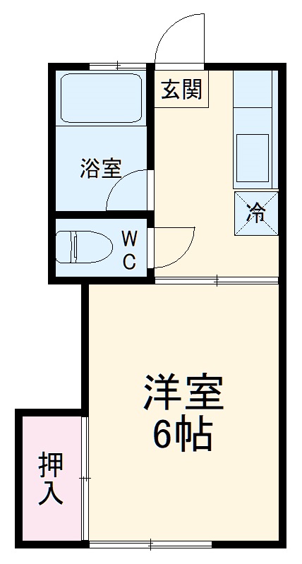 南矢名の完工年月(1983年3月)築の賃貸アパートの間取り