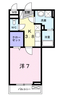 エルムスの間取り