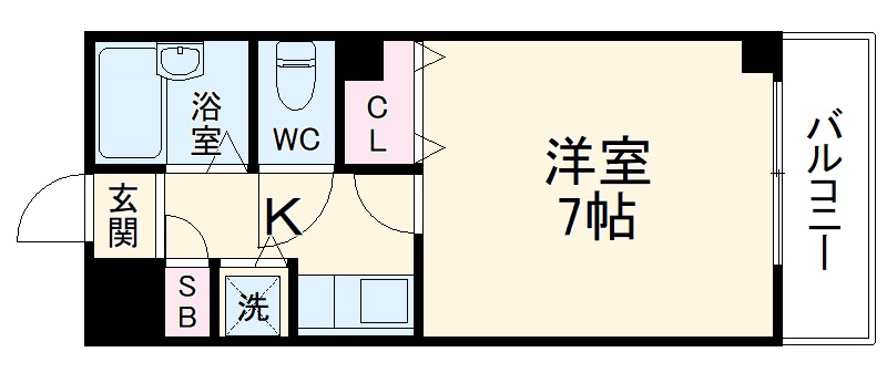 グランデ御池の間取り