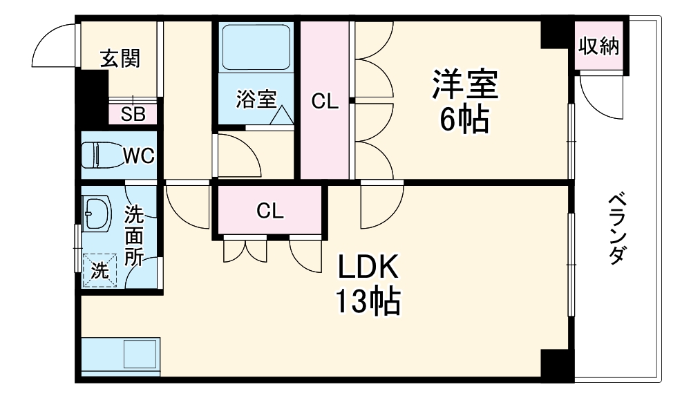 第一ヤマケンビルの間取り