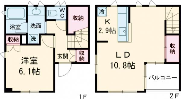 スタイリオ武蔵小山の間取り