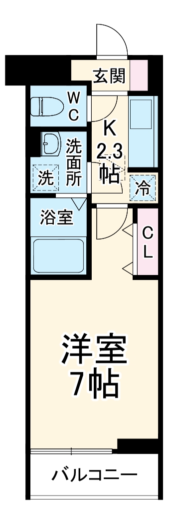 カーサ ベガの間取り