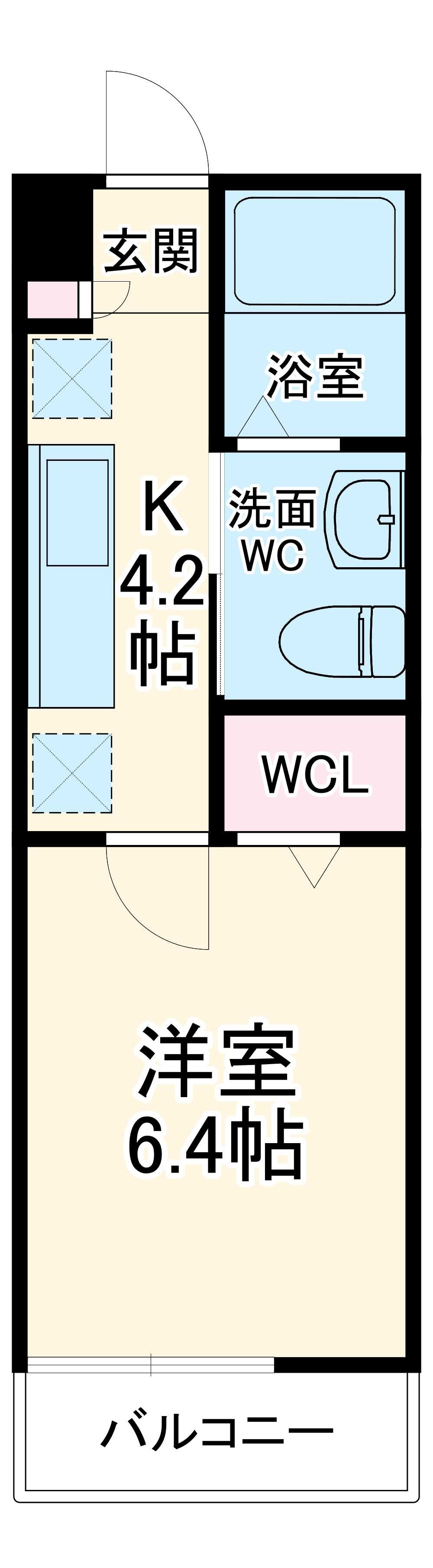 フォレールの間取り