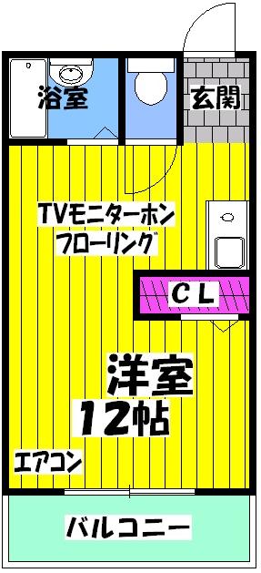 藤原ビルの間取り