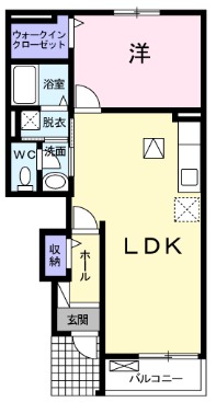 アヴァンセ・Ⅰの間取り