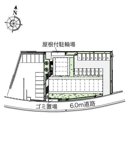 3/5 駐車場