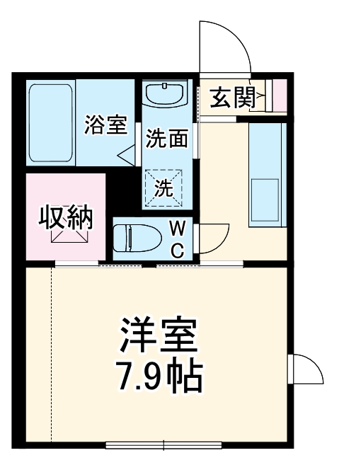 フォルス28の間取り