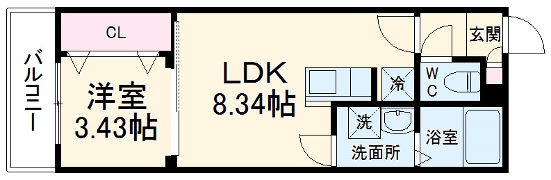 Primroseの間取り