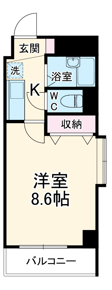 シティライフ本郷の間取り