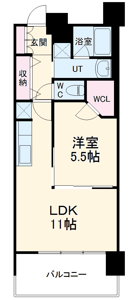 S-RESIDENCE本郷Ⅱの間取り