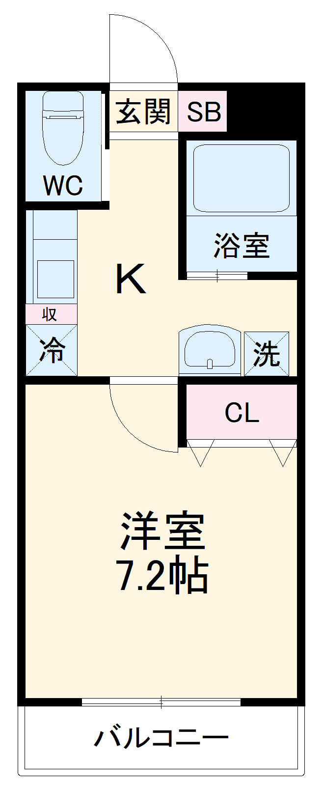 A・City野跡の間取り