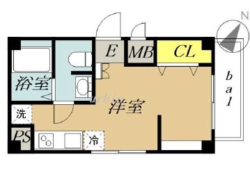 EPガーデン行徳の間取り