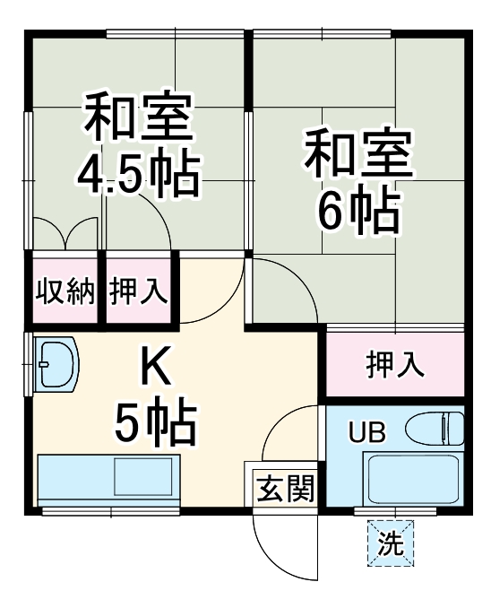 トヨハイツの間取り