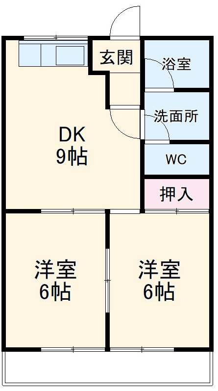 イマージュRYOKEの間取り