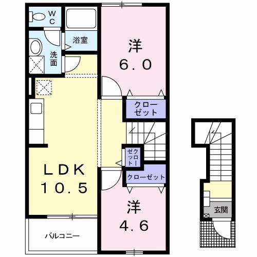 リバー ストーンの間取り