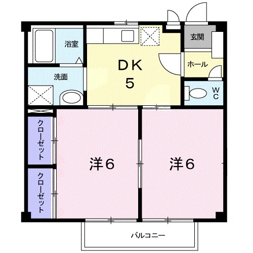 ラフォーレ大陽Ⅰの間取り