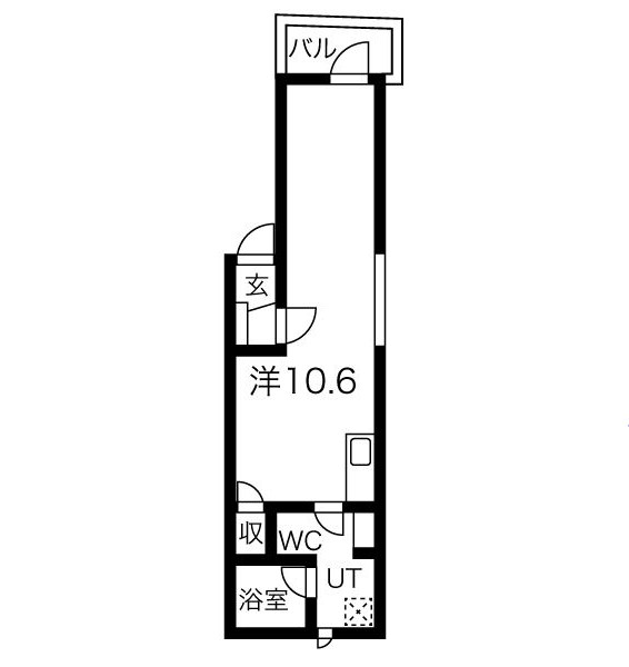 Regina・Mika(レジーナ・ミカ)の間取り