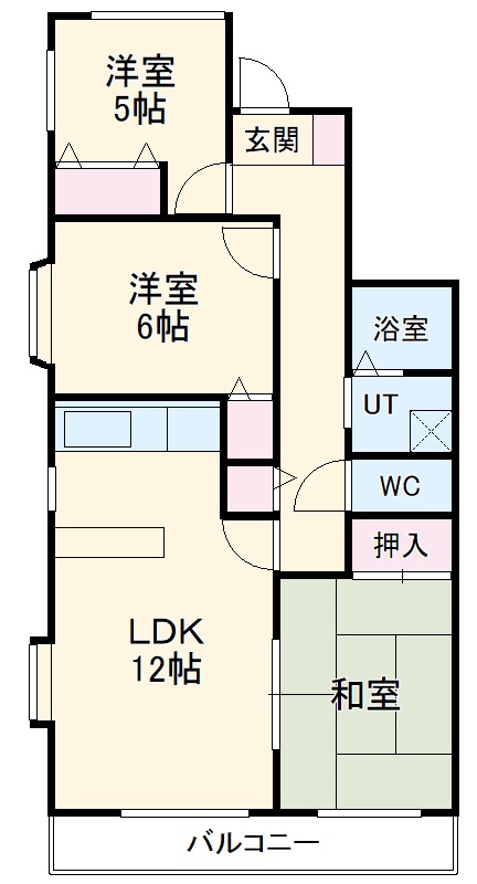 ヴァンテアン西山の間取り
