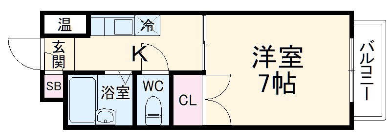 エステートピア小倉の間取り