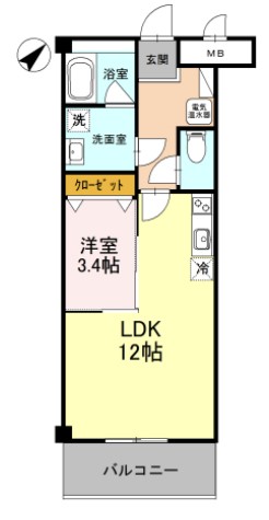 ワイズヒルの間取り