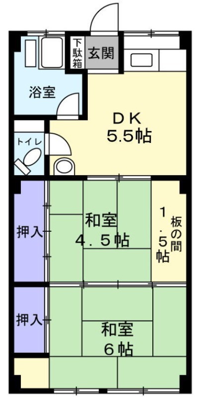 シティハイム船橋の間取り