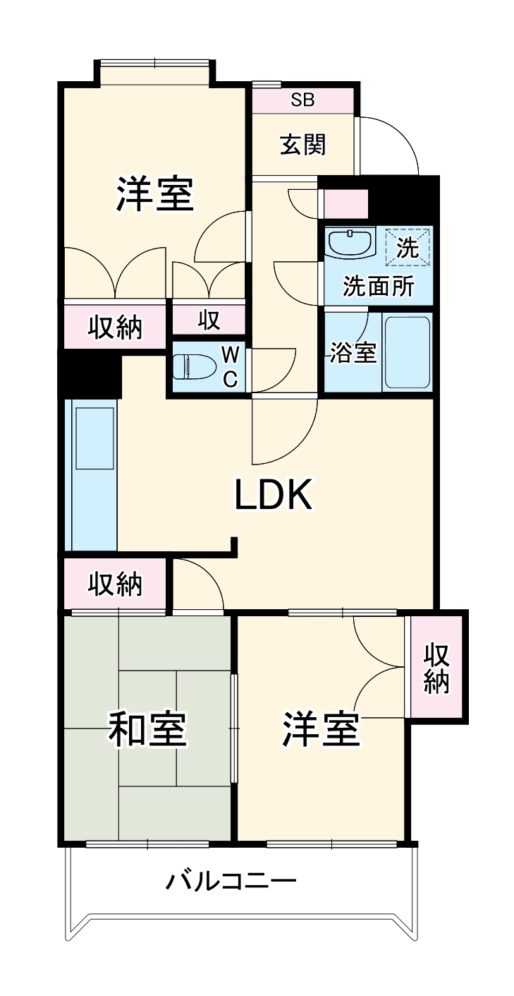 グリーンゲーブルの間取り