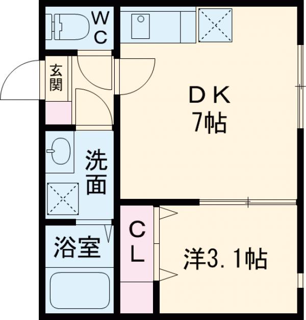 MK Residencyの間取り