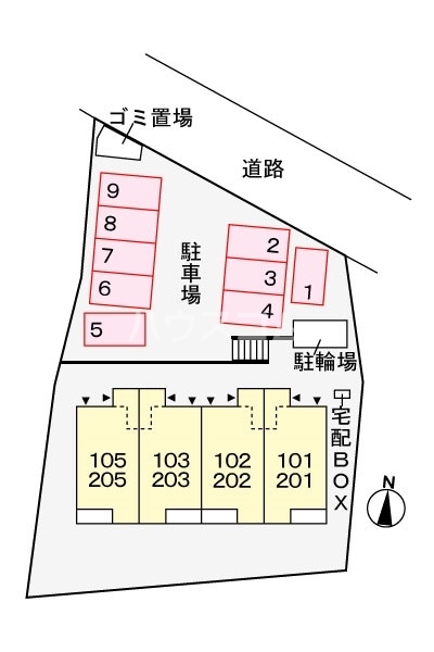25/30 駐車場
