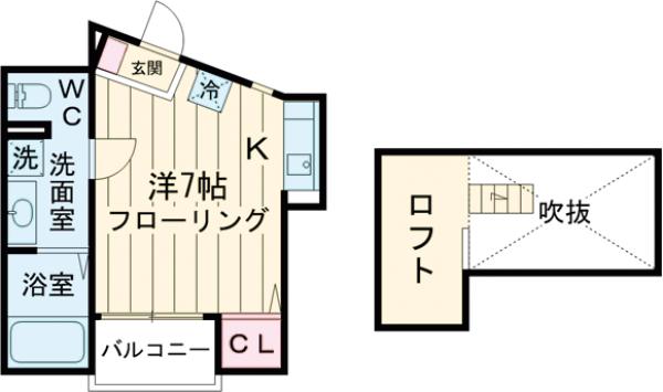 ヌーヴォープリエールの間取り