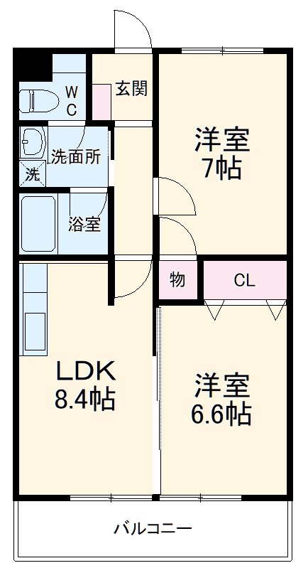 ラフォーレ見付の間取り