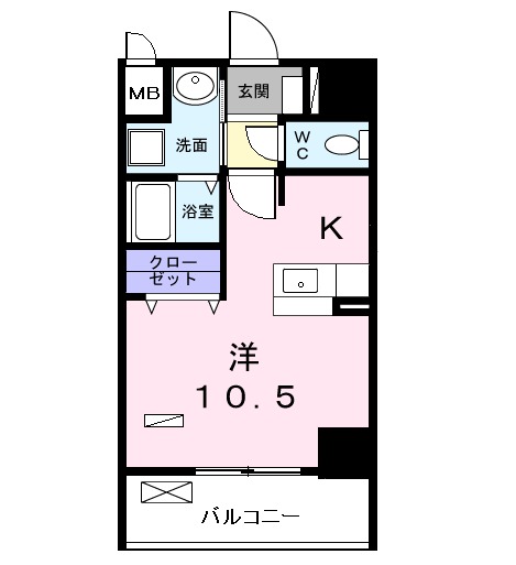 ザ・ノーブル・レジデンス上更の間取り