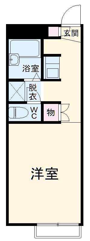 レオパレスときわの間取り
