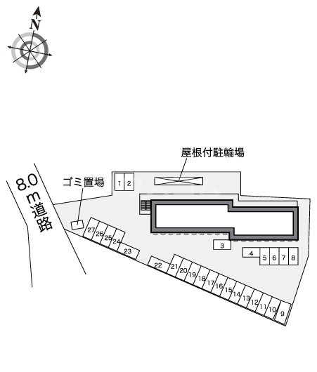 18/28 駐車場