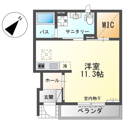 レジーナガーデンの間取り