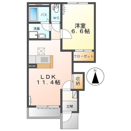 ルナ・ビレッジの間取り