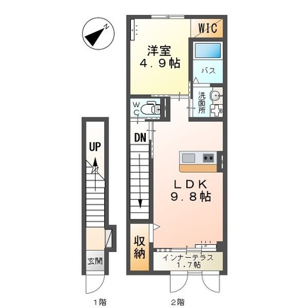 ネオ・プレミアム B棟の間取り