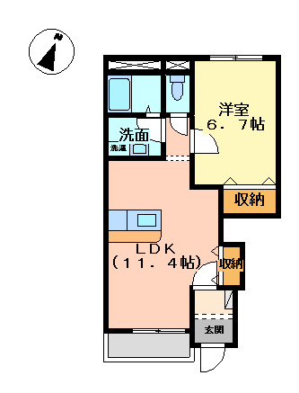 La Vita(ラヴィータ)の間取り