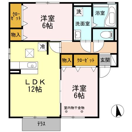 casa Raffinaの間取り