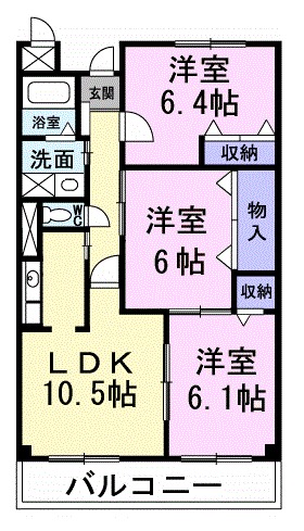 ボニ-トティエラの間取り