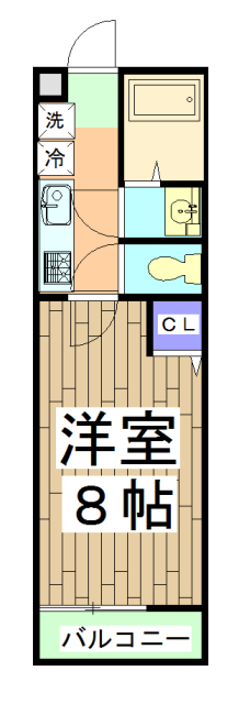アドミ西院の間取り