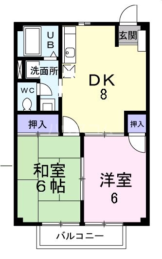 メゾン彩の間取り