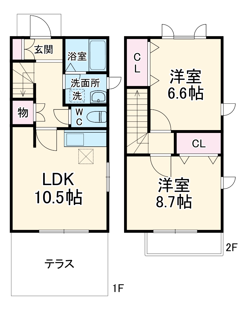 アーバンズプラザの間取り