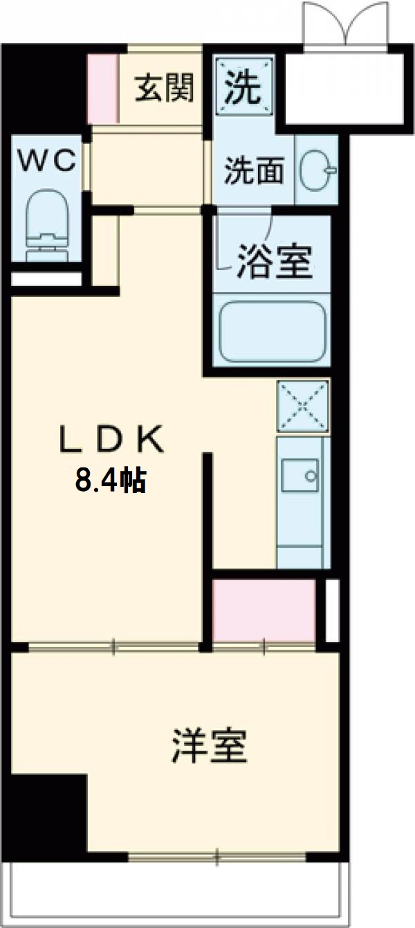 ラ ベール ジンの間取り