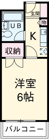 CASA NOAH名古屋マンションIIの間取り