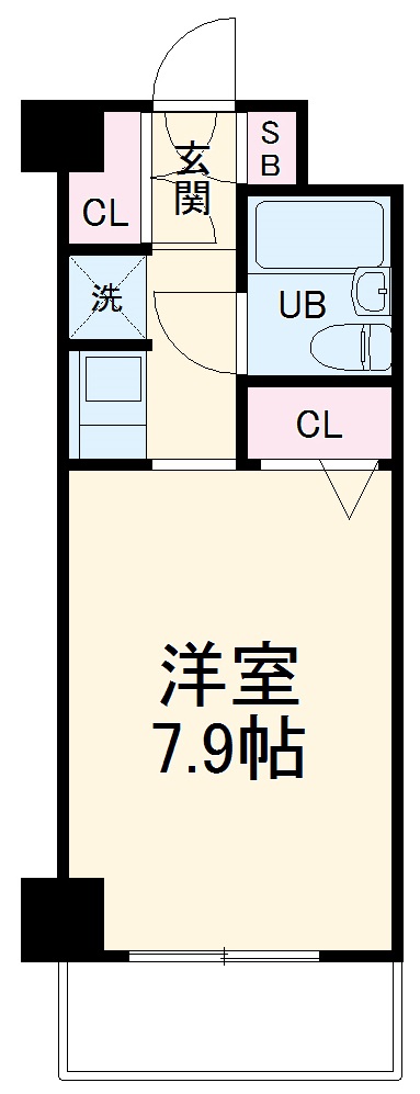 T’s garden武蔵小杉の間取り