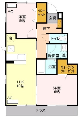 ロジェⅡの間取り